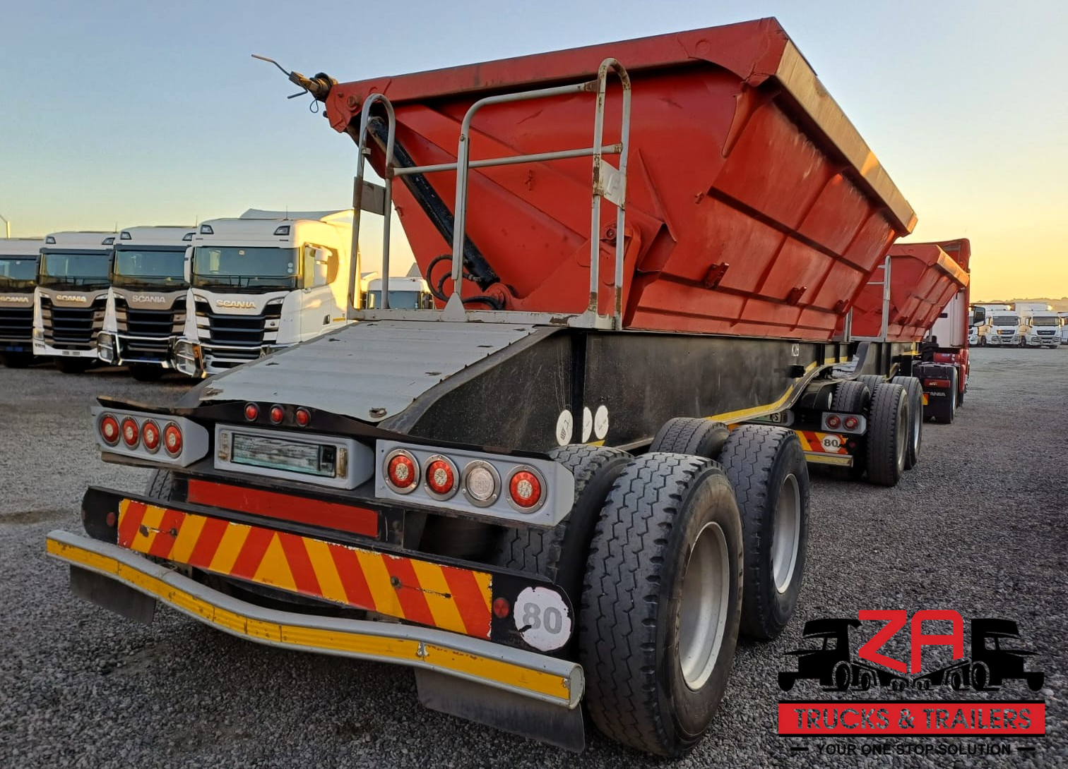 2019 SA TRUCK BODIES 25 CUBE SIDE TIPPER #53123